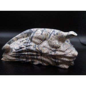 Zuni Native American Pueblo‎ Carved Fetish Lizard Jerold Leekity 09122023A